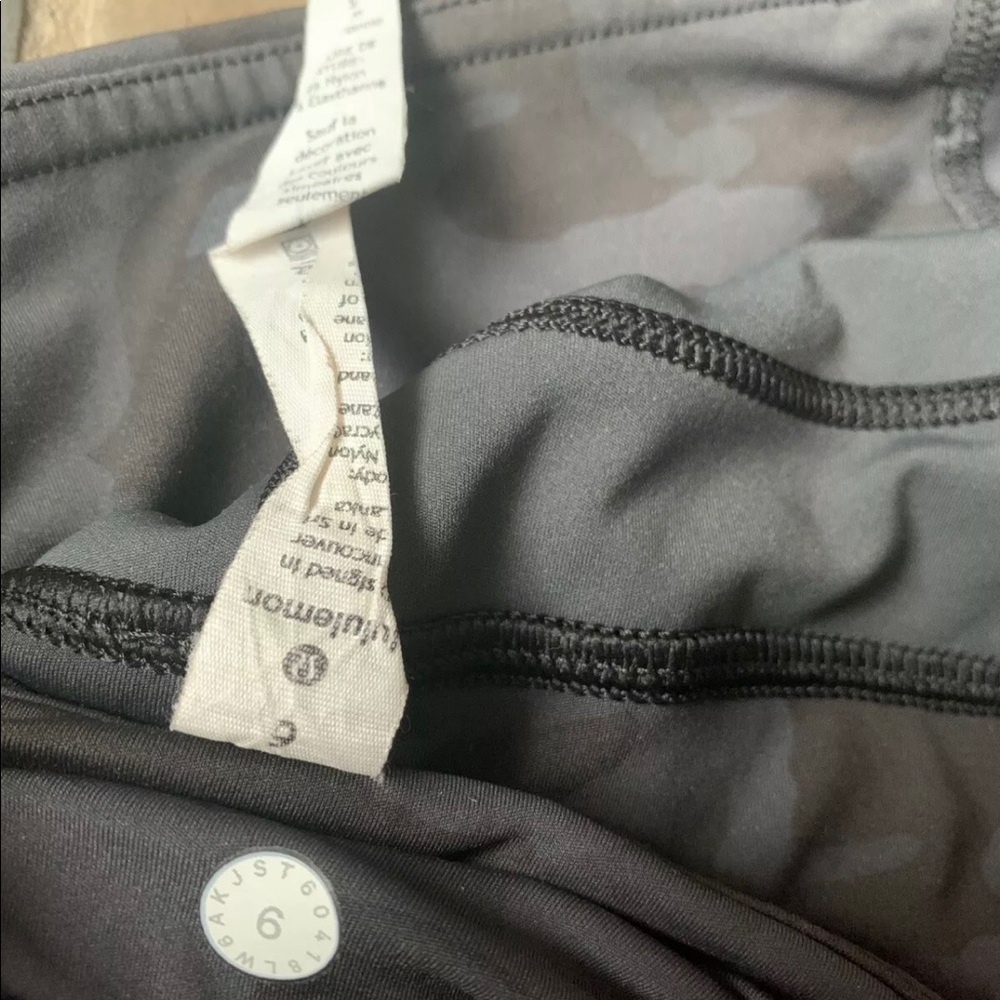 Lululemon Dark Carbon 7/8 Fast & Free Camo Bundle - Picture 7 of 10